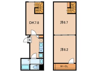 Grazia武蔵小山の物件間取画像